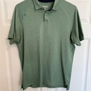 Rhone Men's Polo Shirt in Sage Green
